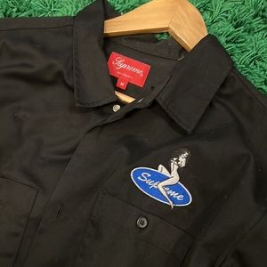 Supreme Button up shirt Black